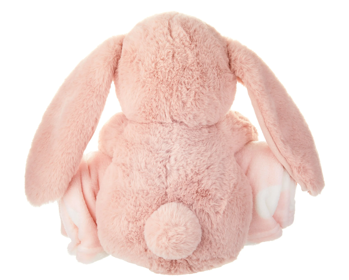Embroidered Plushy Bunny - Floppy Eared Plush Bunny + Name