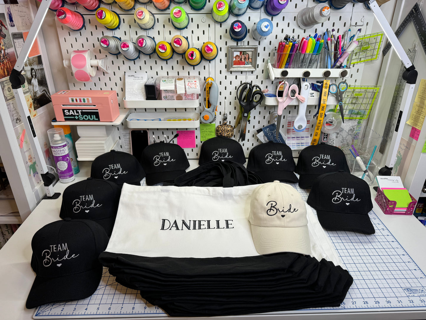 Canvas Tote Bag - Bridal / Bachelorette / Beach / Gift Bag