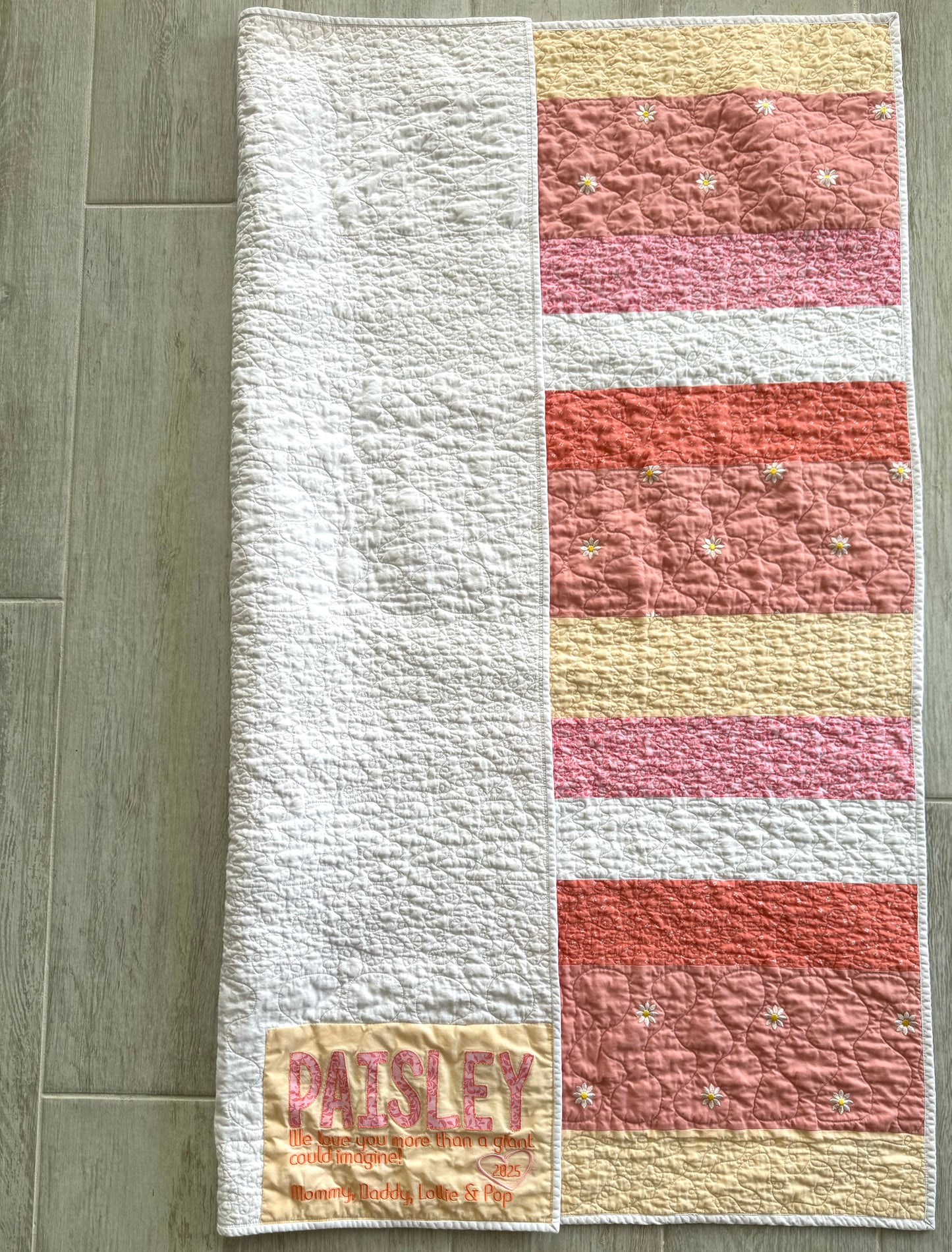 Handmade by Lollie: Special Request - Boho Quilt