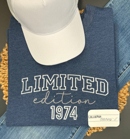 Crewneck Sweatshirt - Limited Edition + Year Design