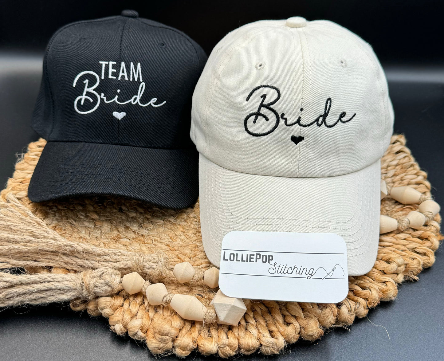 Bridal Party - Bride & Team Bride Design - Hat / Ball Cap