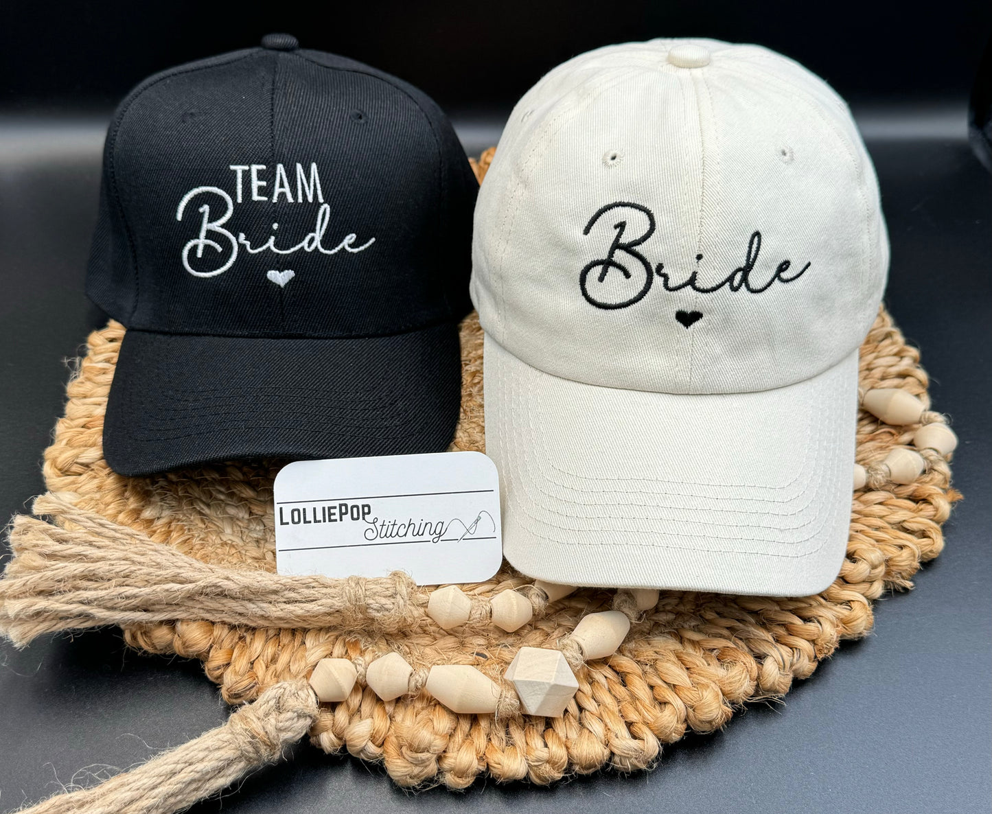 Bridal Party - Bride & Team Bride Design - Hat / Ball Cap