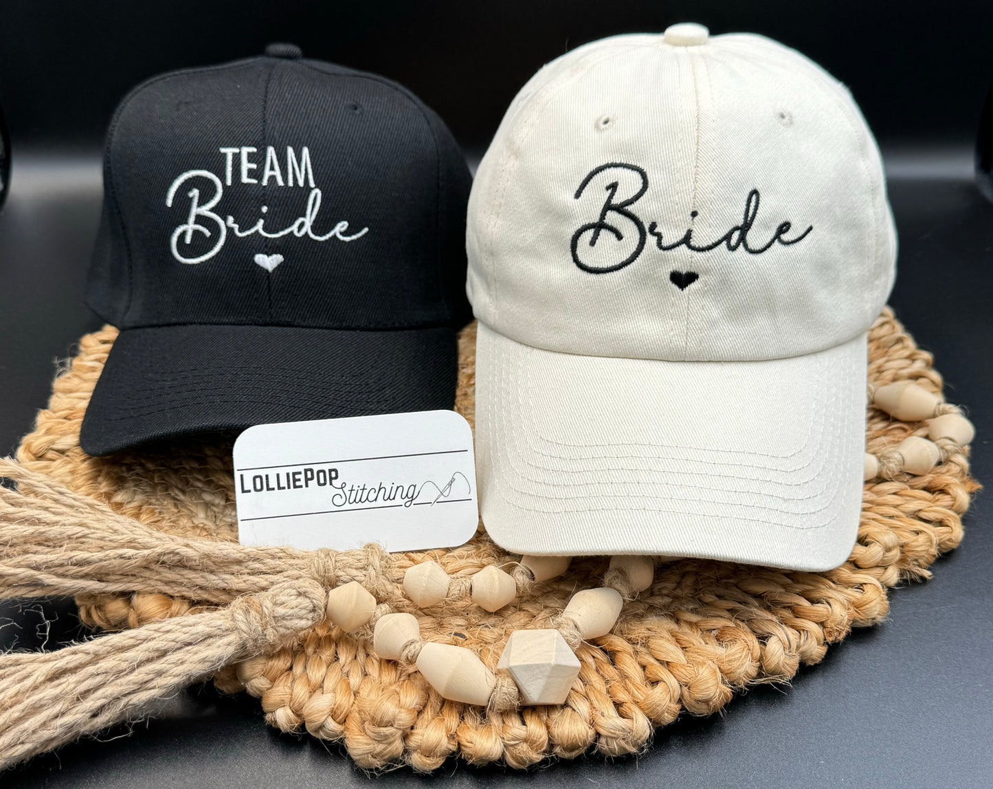 Bridal Party - Bride & Team Bride Design - Hat / Ball Cap