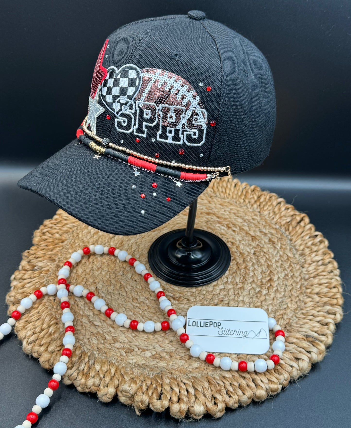 CUSTOMIZABLE EMBROIDERED - GAME DAY HAT / Ball Cap