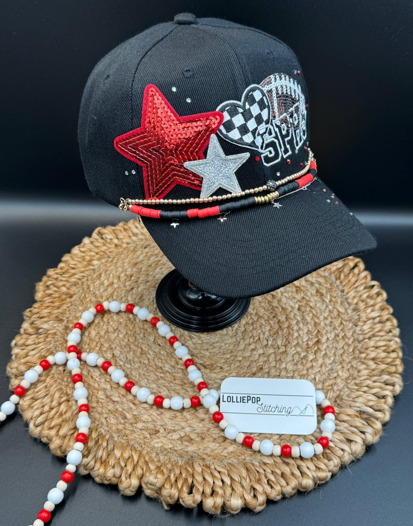 CUSTOMIZABLE EMBROIDERED - GAME DAY HAT / Ball Cap