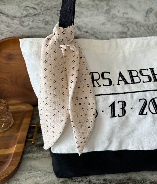 Scarf - Custom Made-to- Order ~ Hair, Neck or Bag Scarf - Handmade by Lollie