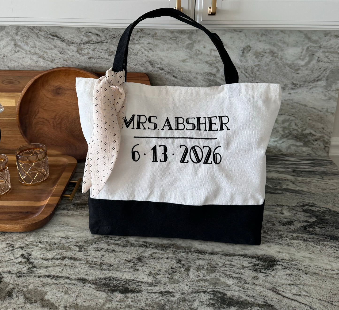 Canvas Tote Bag - Bridal / Bachelorette / Beach / Gift Bag